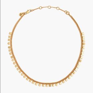 Madewell mini geochain choker necklace